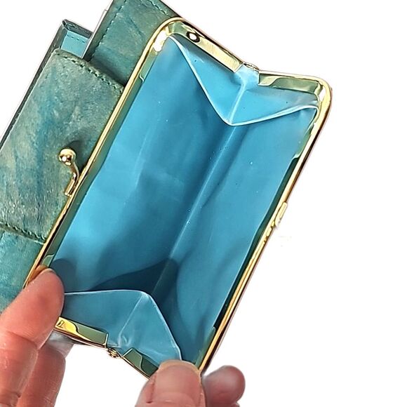 Wallet by Buxton Blue Leather - Picture 6 of 6